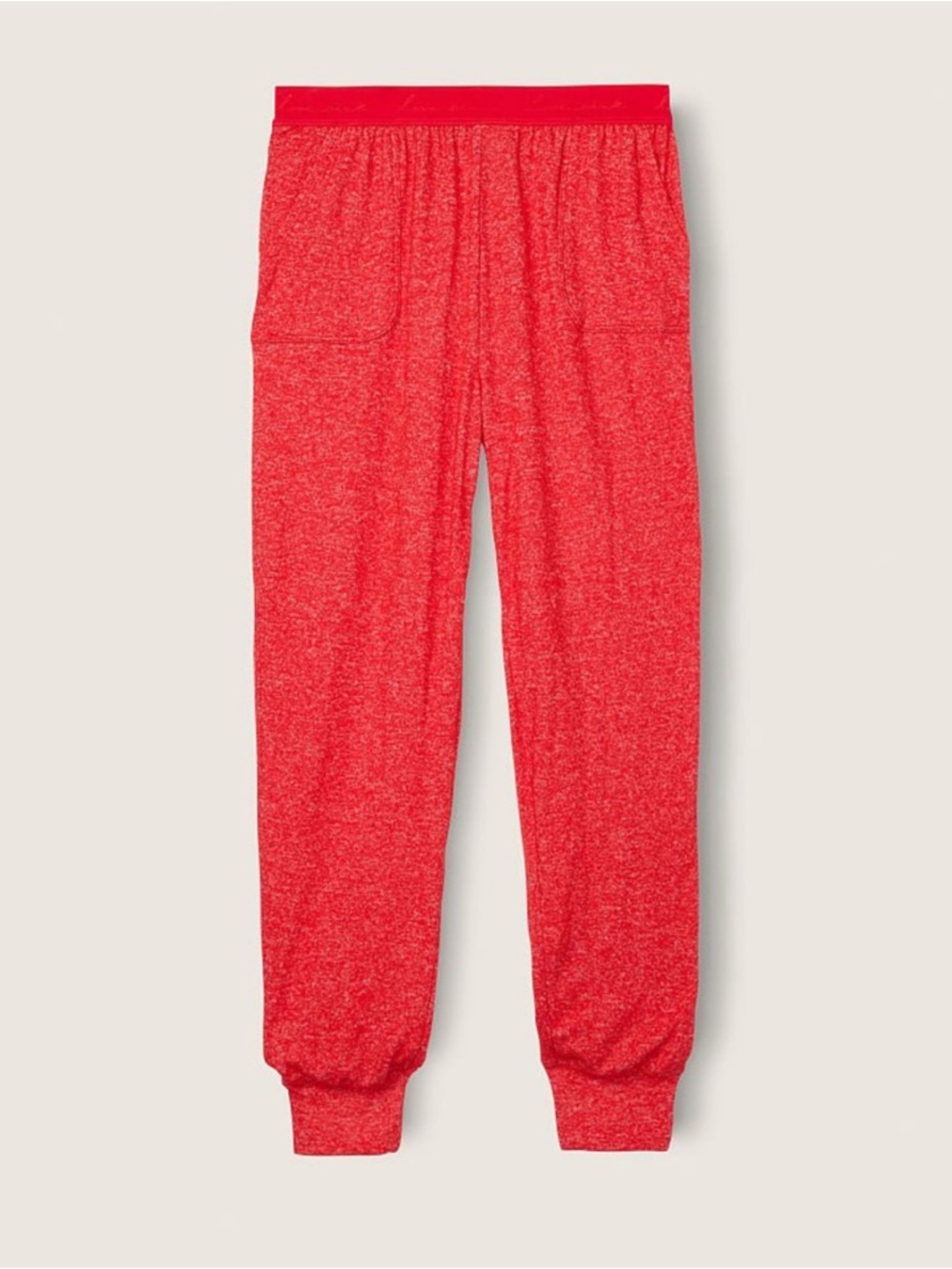 Bright Cozy Crimson Cozy Sleep Jogger